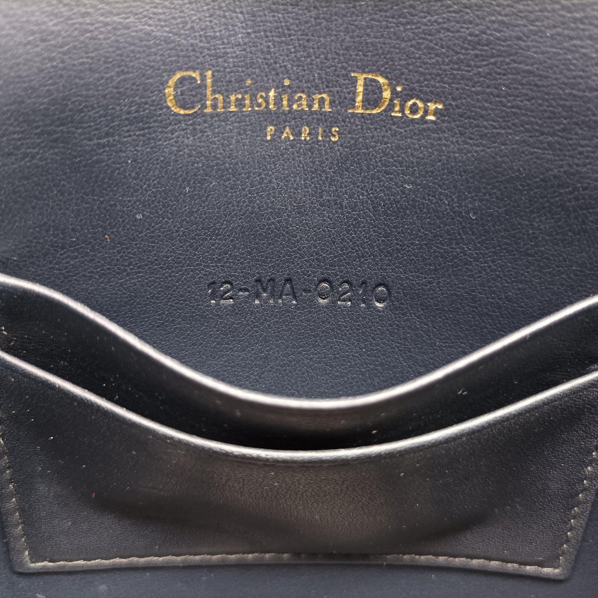 Pre-owned Christian Dior Saddle Navy Jacquard x Leather  bum bag/waist bag | stylenewstar