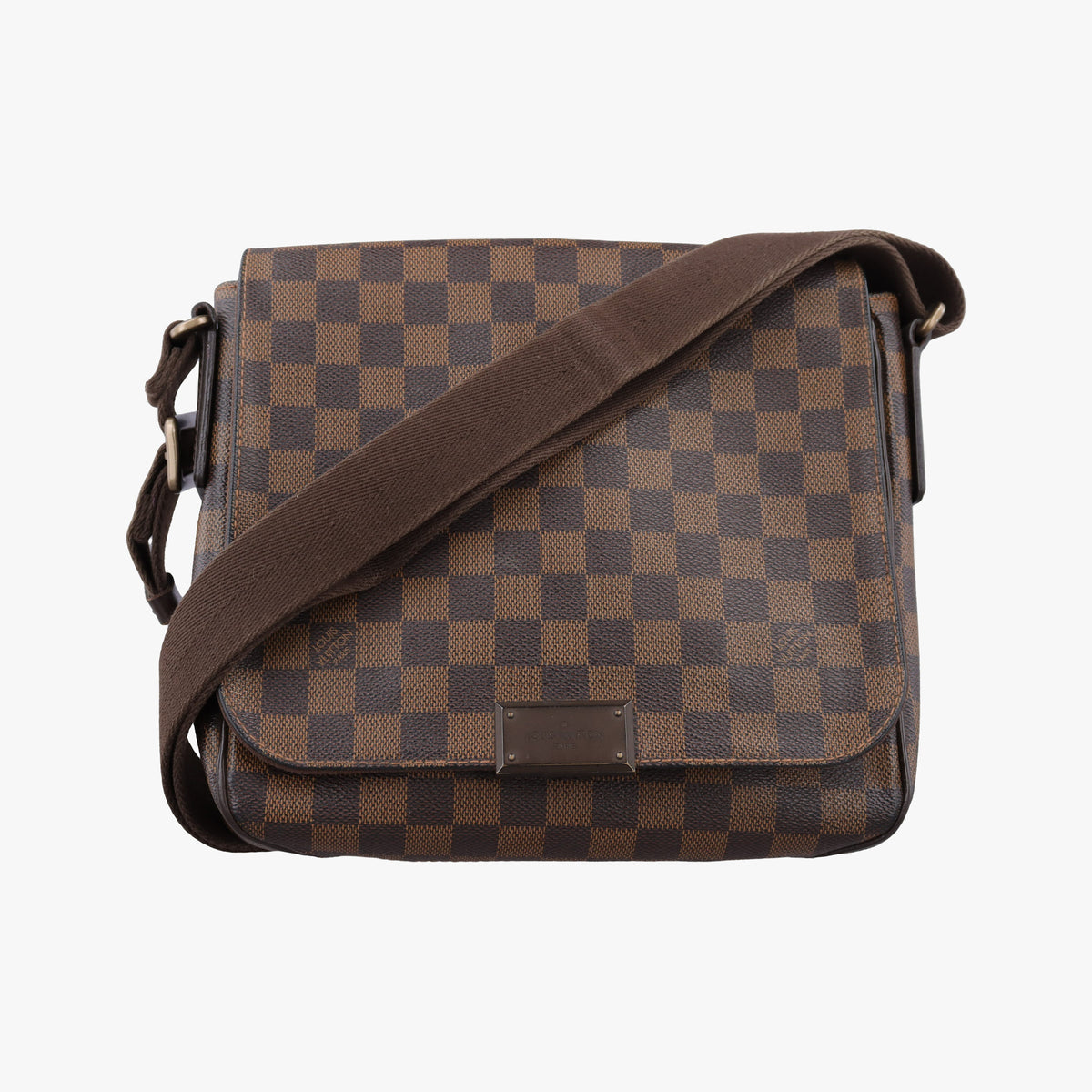 Pre-owned Louis Vuitton District PM Ebene Damier canvas N41213 shoulderbag | stylenewstar