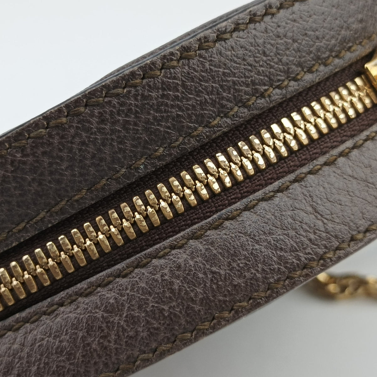 Secondhand Gucci Ophidia Brown×beige PVC coated canvas×Leather 550618 shoulderbag | stylenewstar