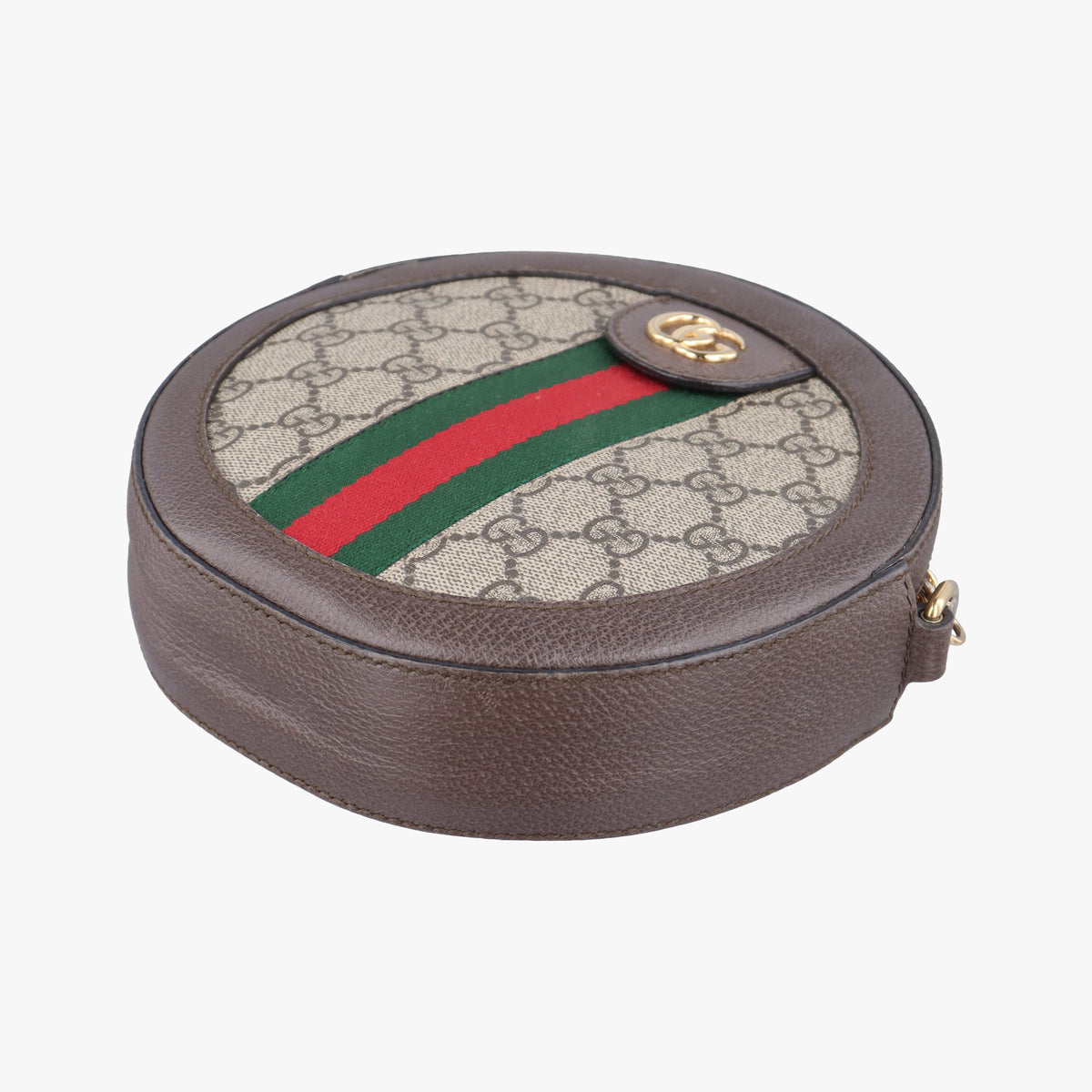 Secondhand Gucci Ophidia Brown×beige PVC coated canvas×Leather 550618 shoulderbag | stylenewstar