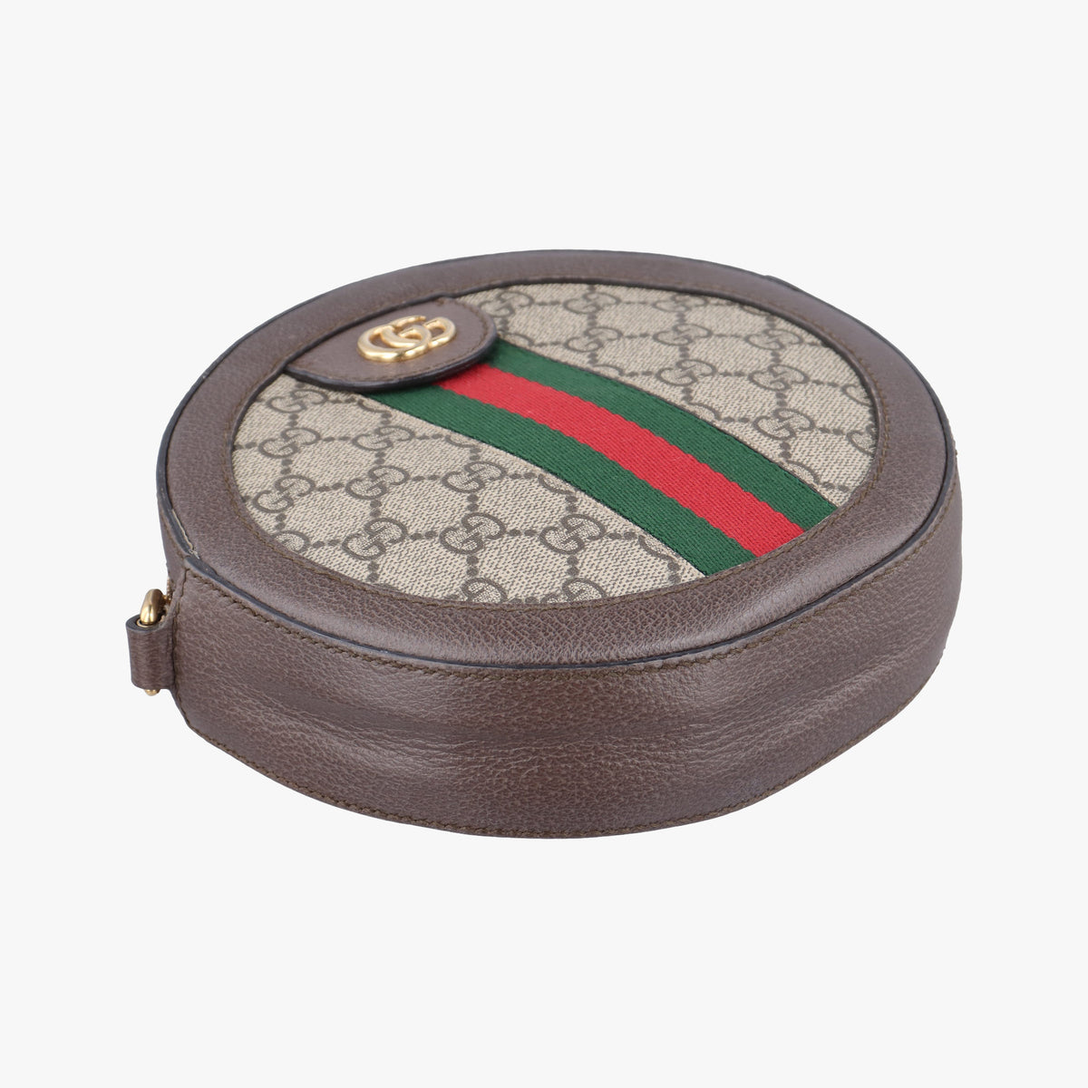 Secondhand Gucci Ophidia Brown×beige PVC coated canvas×Leather 550618 shoulderbag | stylenewstar