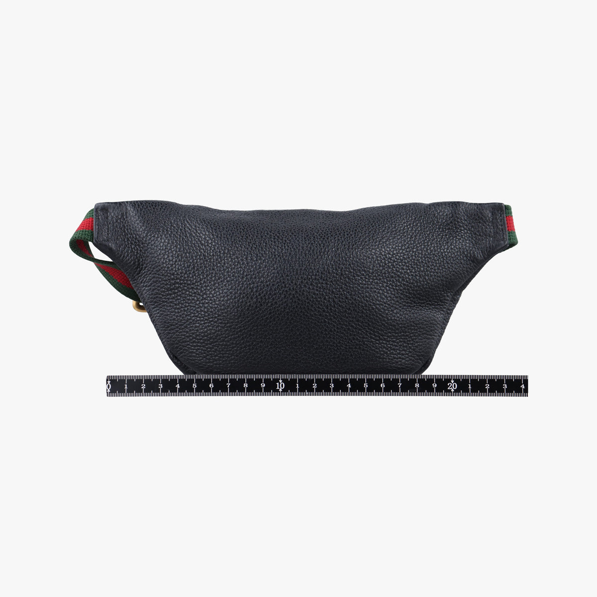 Secondhand Gucci Print Black Leather 527792 bum bag/waist bag | stylenewstar