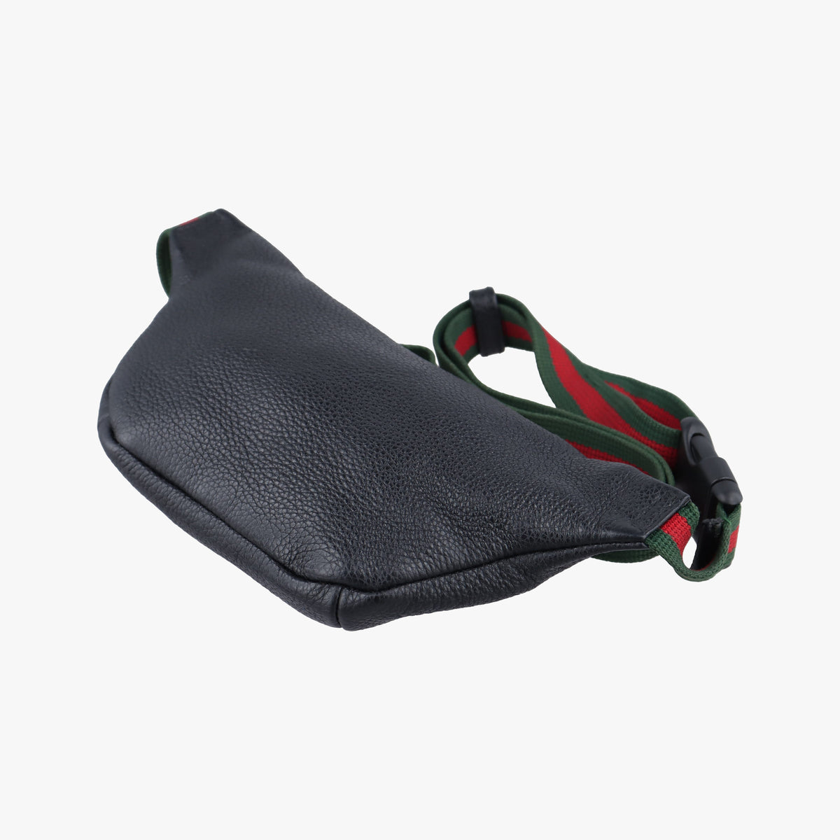 Secondhand Gucci Print Black Leather 527792 bum bag/waist bag | stylenewstar