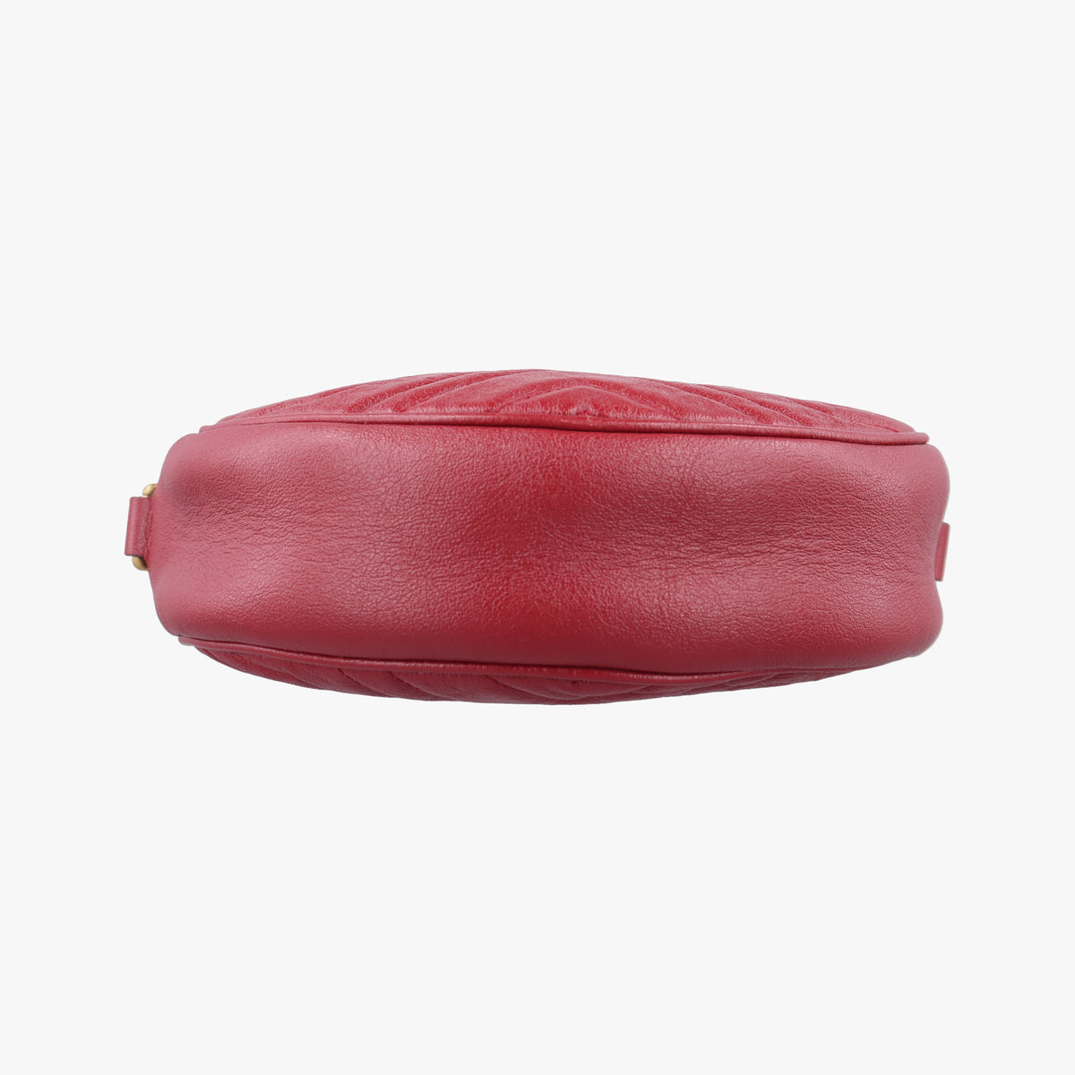 Pre-owned Gucci GG Marmont Red Leather 550154 shoulderbag | stylenewstar