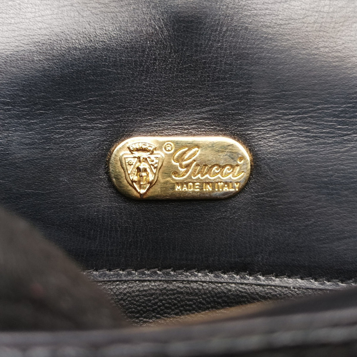 Vintage Gucci Vintage Black Leather 001.40 shoulderbag | stylenewstar