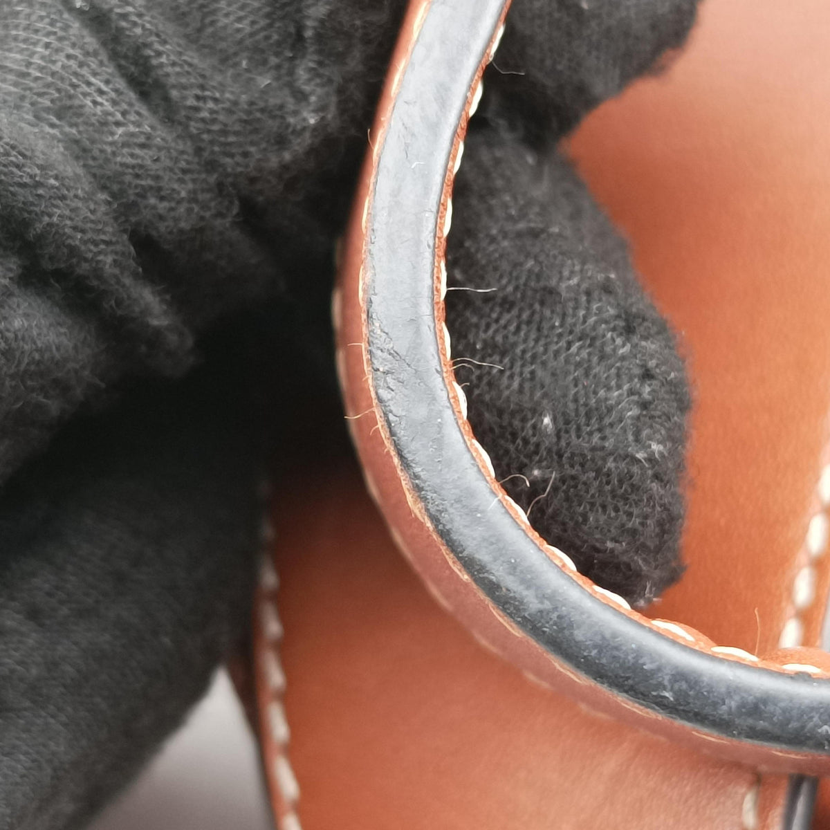 Secondhand Loewe Hammock Brown Leather  shoulderbag | stylenewstar