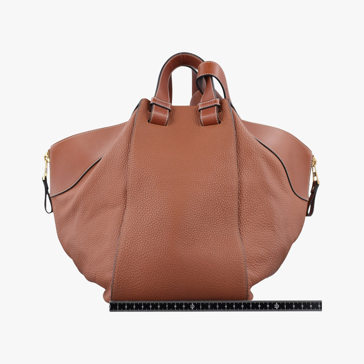 Secondhand Loewe Hammock Brown Leather  shoulderbag | stylenewstar