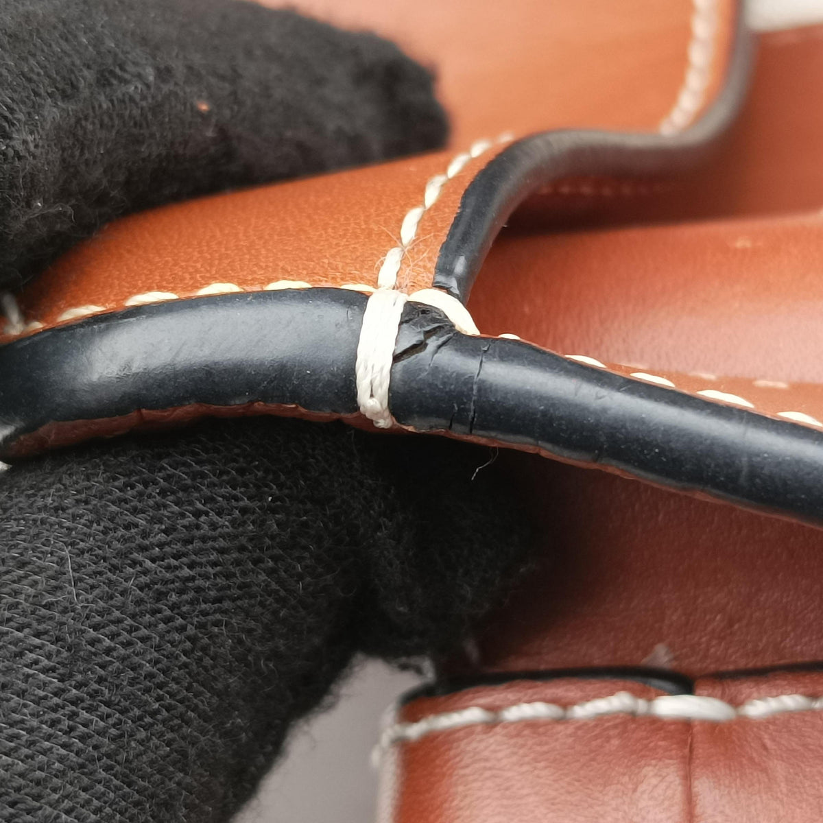 Secondhand Loewe Hammock Brown Leather  shoulderbag | stylenewstar