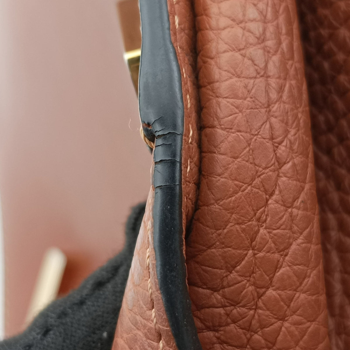 Secondhand Loewe Hammock Brown Leather  shoulderbag | stylenewstar