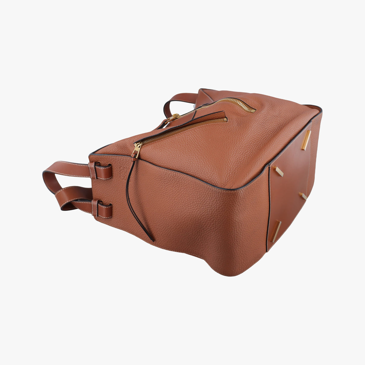 Secondhand Loewe Hammock Brown Leather  shoulderbag | stylenewstar