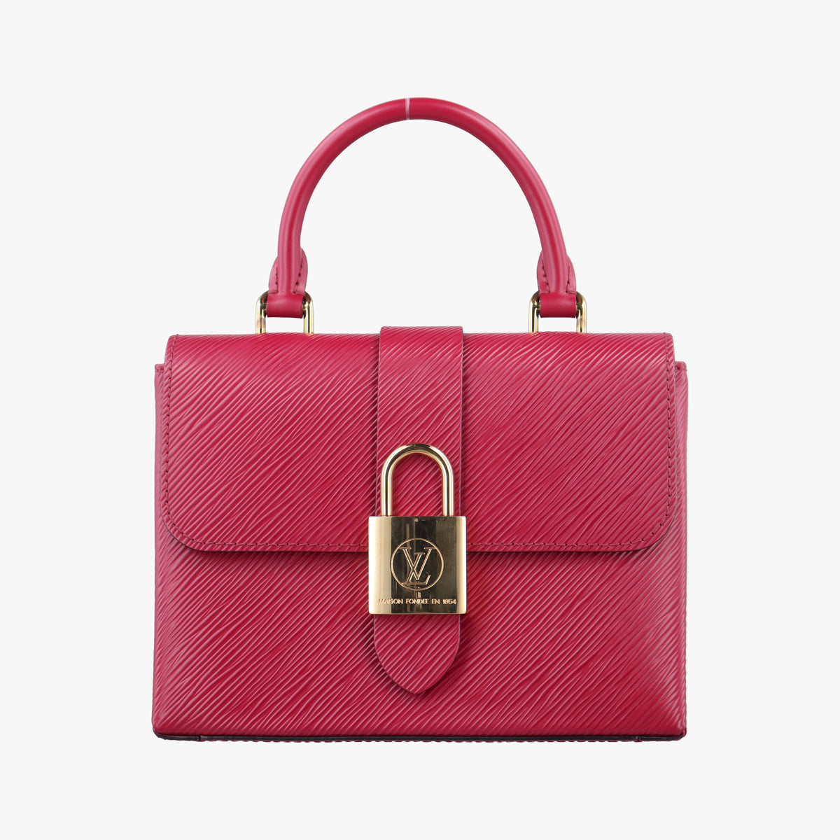 Pre-owned Louis Vuitton Locky BB FUCHSIA Epi  handbag | stylenewstar