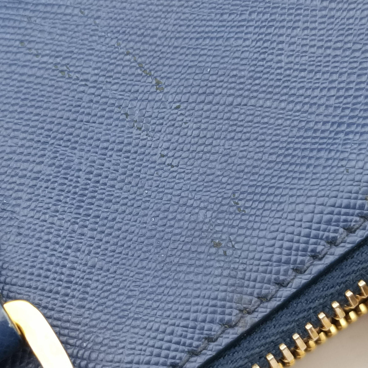 Pre-owned Prada Galleria Blue SAFFIANO Leather BN2274 shoulderbag | stylenewstar