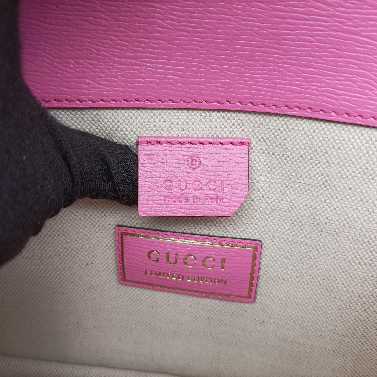 Secondhand Gucci Dionysus White×Pink×Multicolour Leather 400249 shoulderbag | stylenewstar