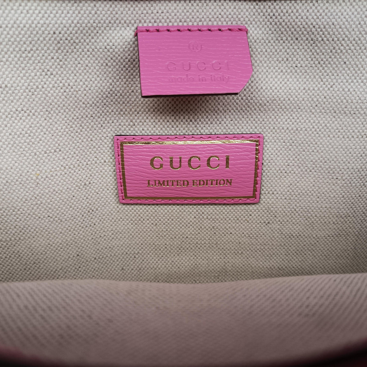 Secondhand Gucci Dionysus White×Pink×Multicolour Leather 400249 shoulderbag | stylenewstar