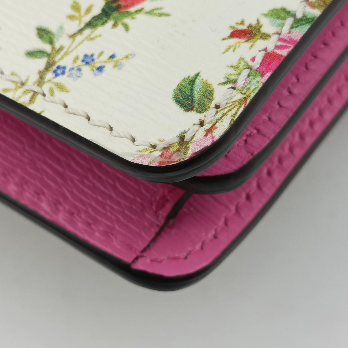 Secondhand Gucci Dionysus White×Pink×Multicolour Leather 400249 shoulderbag | stylenewstar