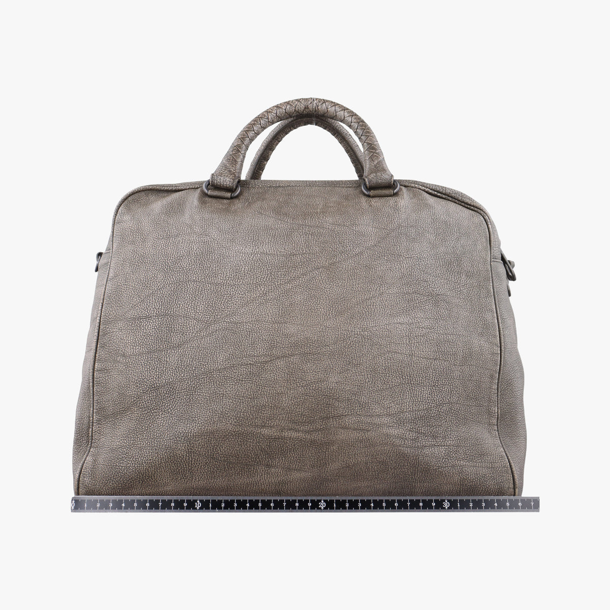 Secondhand Bottega Veneta Intrecciato Grey lambskin  shoulderbag | stylenewstar