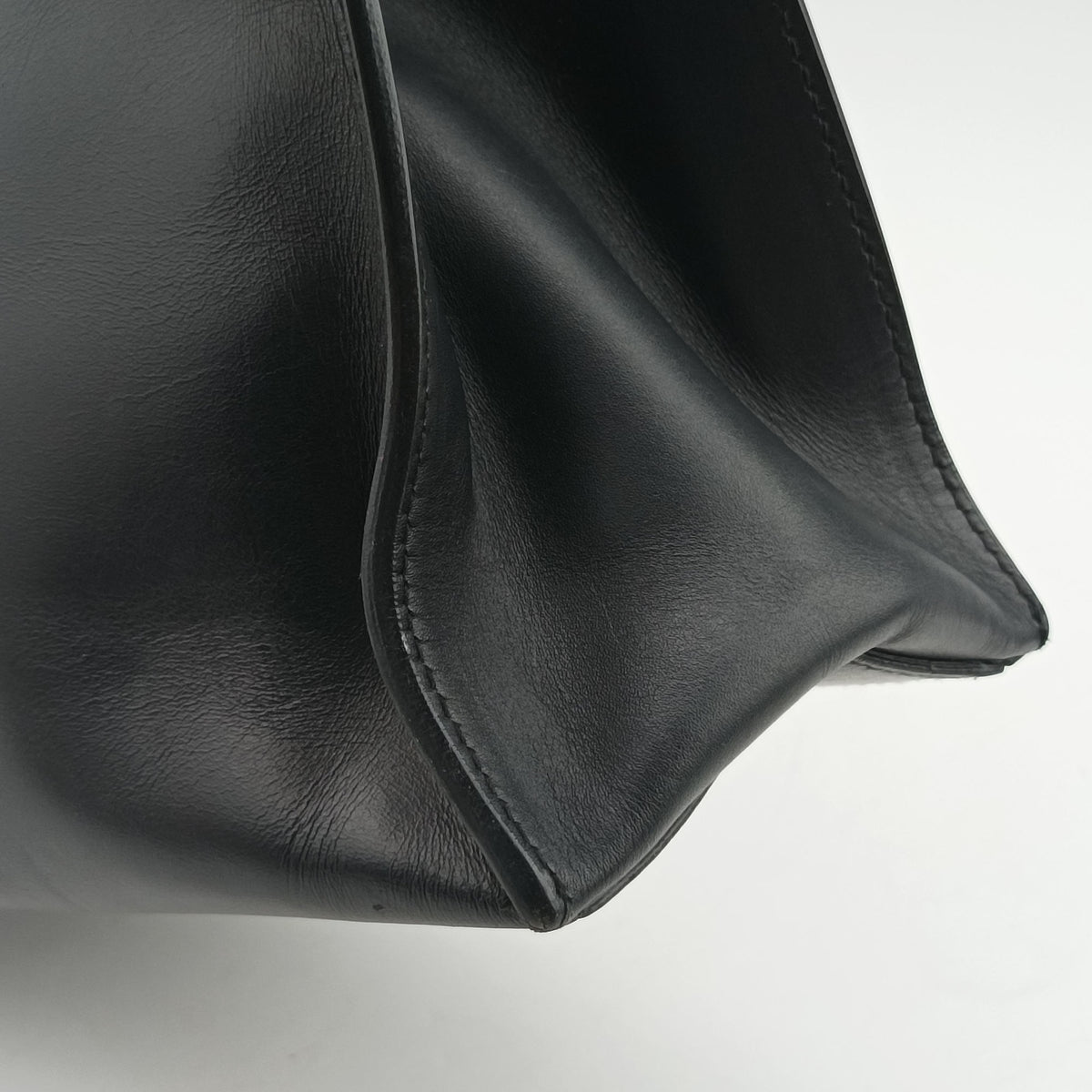 Secondhand Balenciaga Padlock Nude Marble Black Leather  shoulderbag | stylenewstar