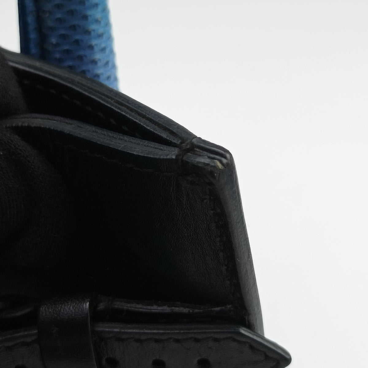Secondhand Balenciaga Padlock Nude Marble Black Leather  shoulderbag | stylenewstar