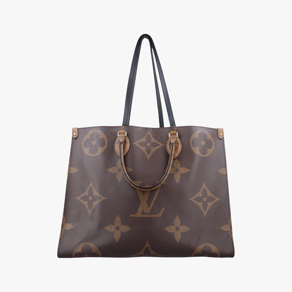 Secondhand Louis Vuitton On The Go GM Brown Monogram Reverse M44576 shoulderbag | stylenewstar