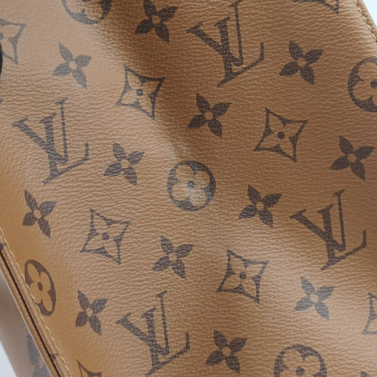 Secondhand Louis Vuitton On The Go GM Brown Monogram Reverse M44576 shoulderbag | stylenewstar