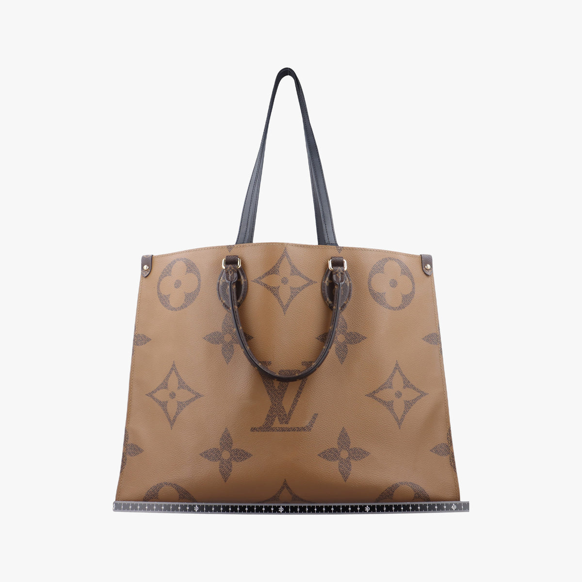 Secondhand Louis Vuitton On The Go GM Brown Monogram Reverse M44576 shoulderbag | stylenewstar