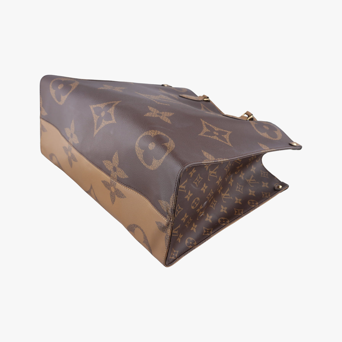 Secondhand Louis Vuitton On The Go GM Brown Monogram Reverse M44576 shoulderbag | stylenewstar