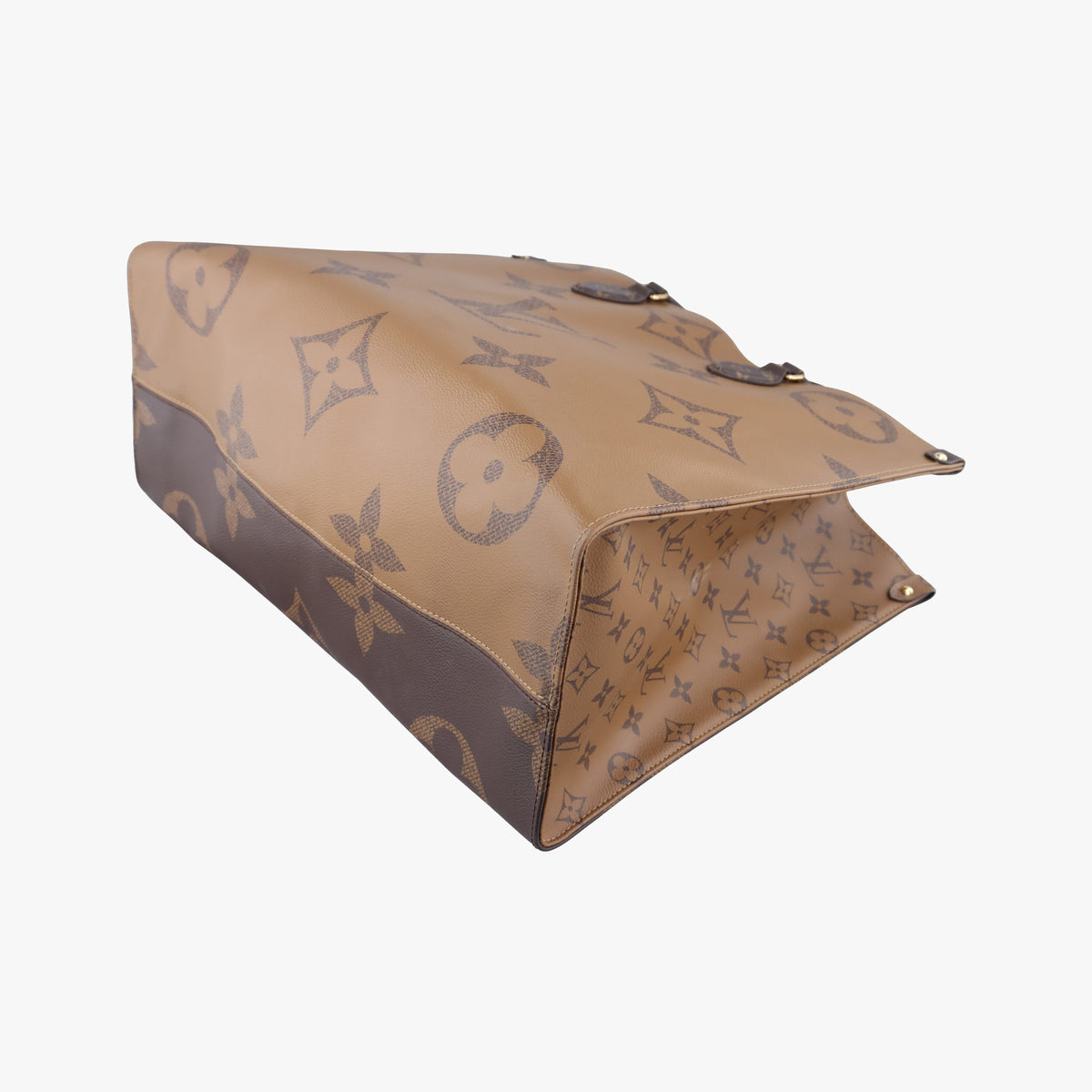 Secondhand Louis Vuitton On The Go GM Brown Monogram Reverse M44576 shoulderbag | stylenewstar
