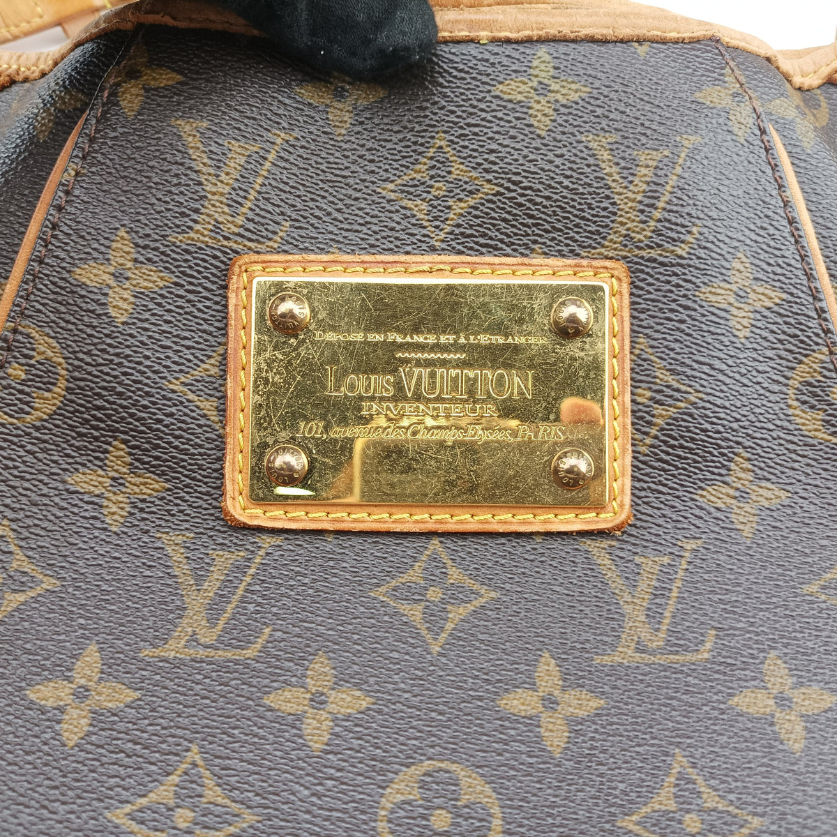 Pre-owned Louis Vuitton GALLIERA PM Brown Monogram Canvas M56382 shoulderbag | stylenewstar