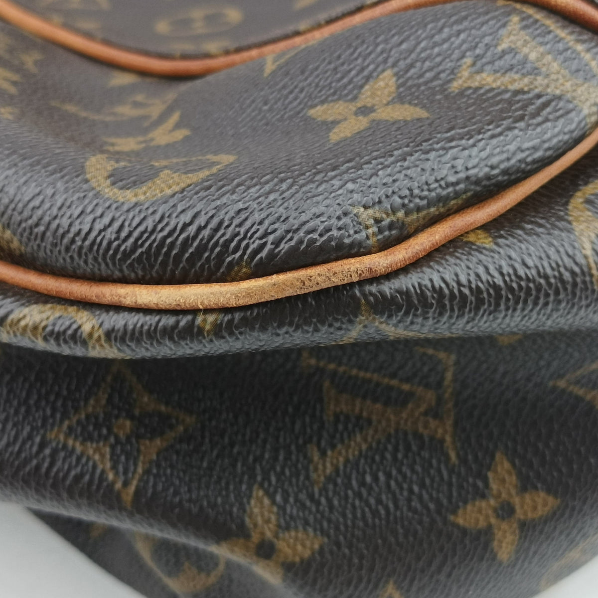 Pre-owned Louis Vuitton GALLIERA PM Brown Monogram Canvas M56382 shoulderbag | stylenewstar