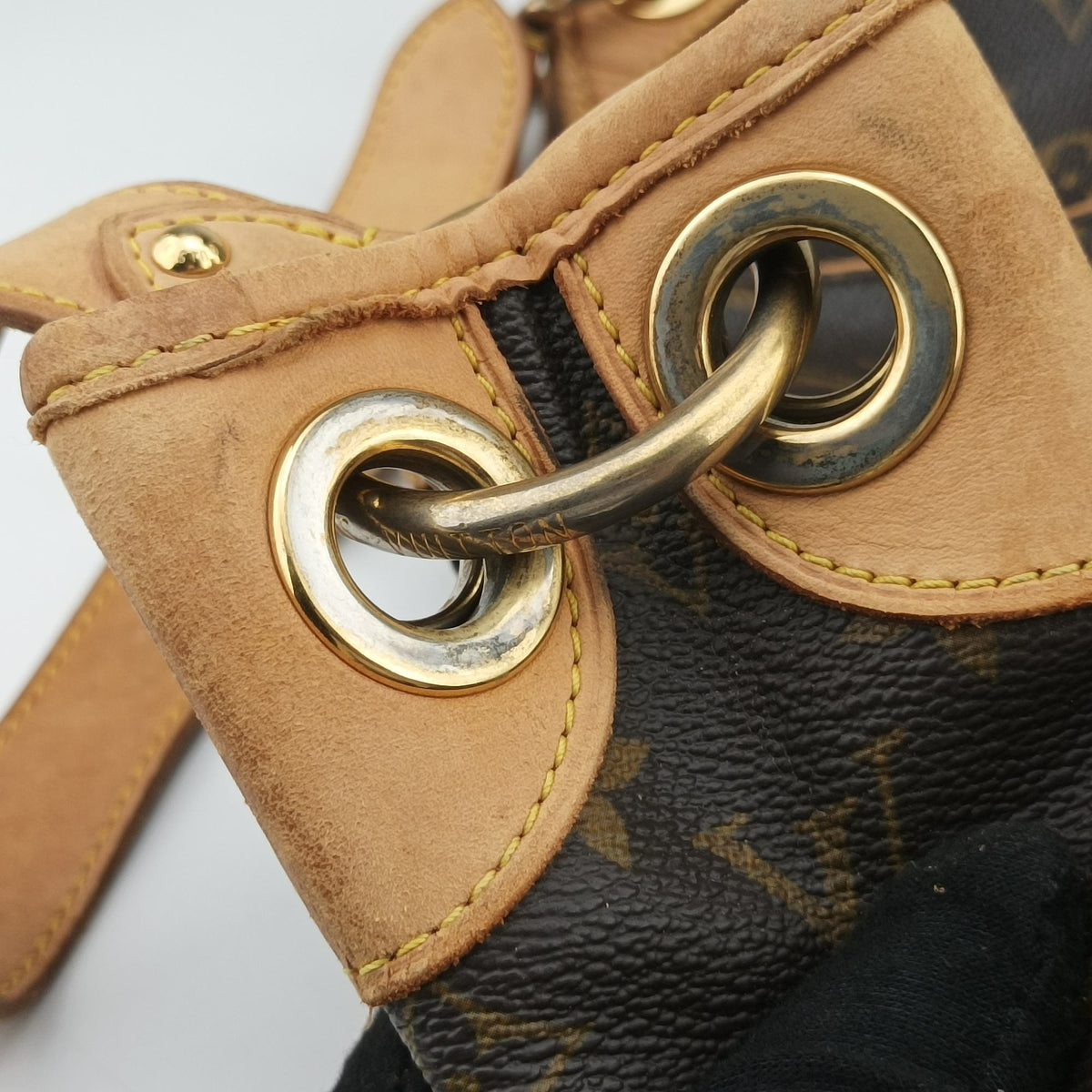 Pre-owned Louis Vuitton GALLIERA PM Brown Monogram Canvas M56382 shoulderbag | stylenewstar