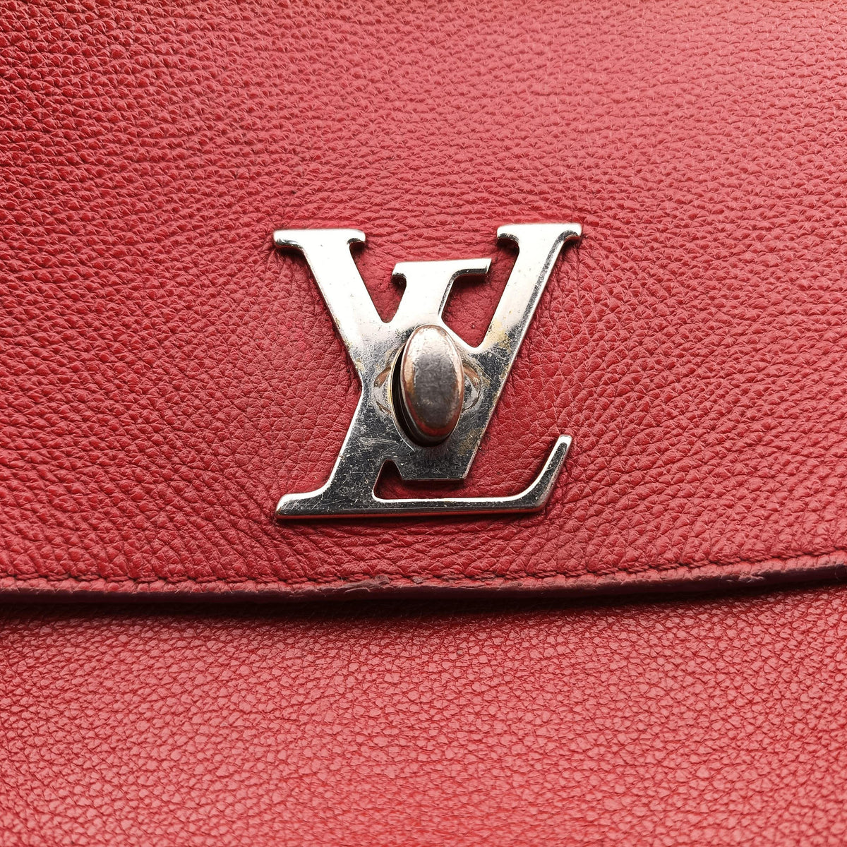 Vintage Louis Vuitton LOCKME RUBIS Taurillon leather M41814 backpack/rucksack | stylenewstar