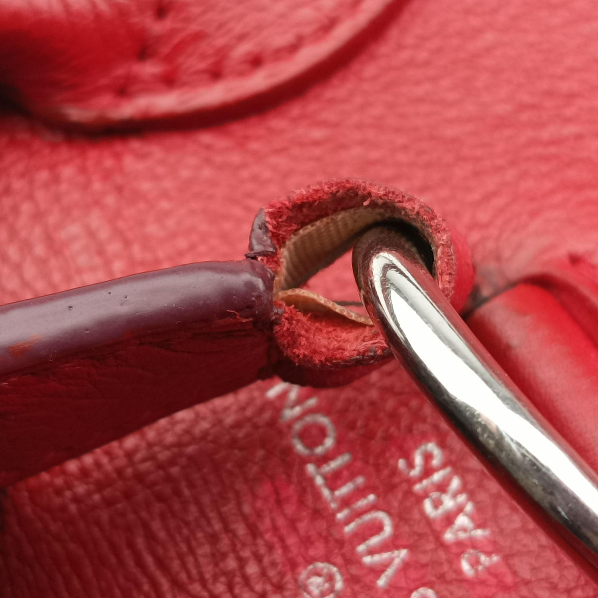 Vintage Louis Vuitton LOCKME RUBIS Taurillon leather M41814 backpack/rucksack | stylenewstar