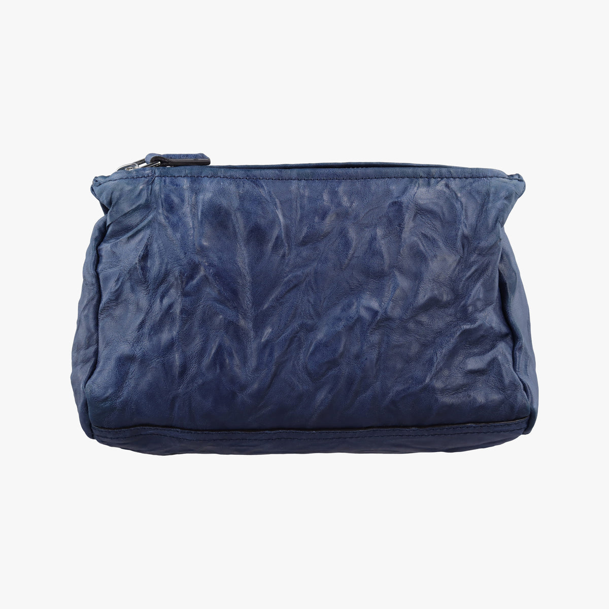 Pre-owned Givenchy Pandora Blue Leather  shoulderbag | stylenewstar
