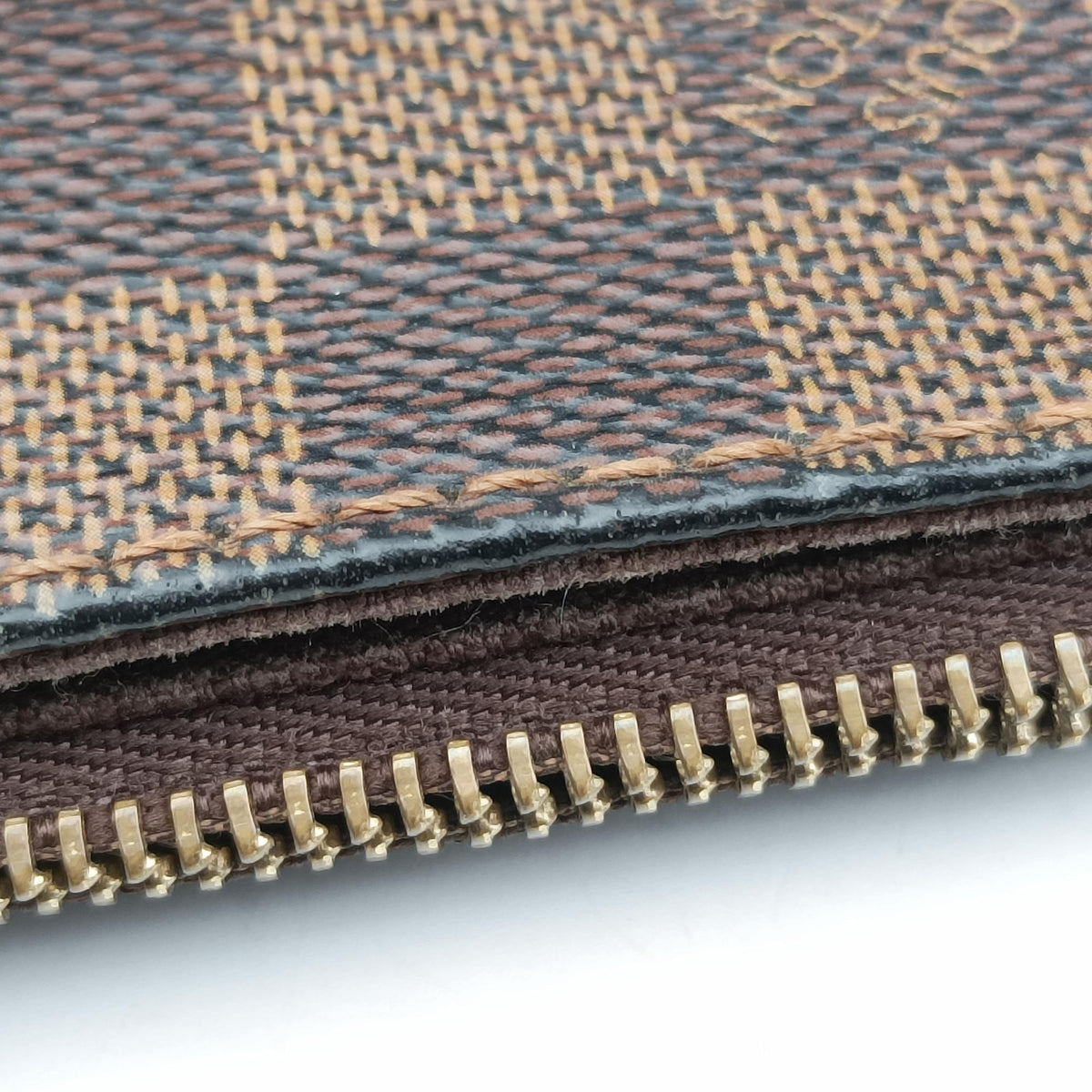 Pre-owned Louis Vuitton Cabas Bobur EBENE Damier Canvas N52006 handbag | stylenewstar