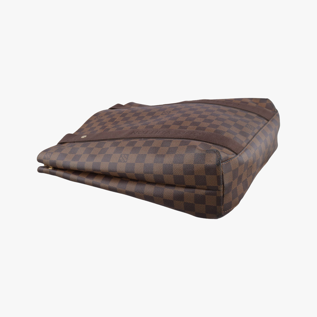 Pre-owned Louis Vuitton Cabas Bobur EBENE Damier Canvas N52006 handbag | stylenewstar