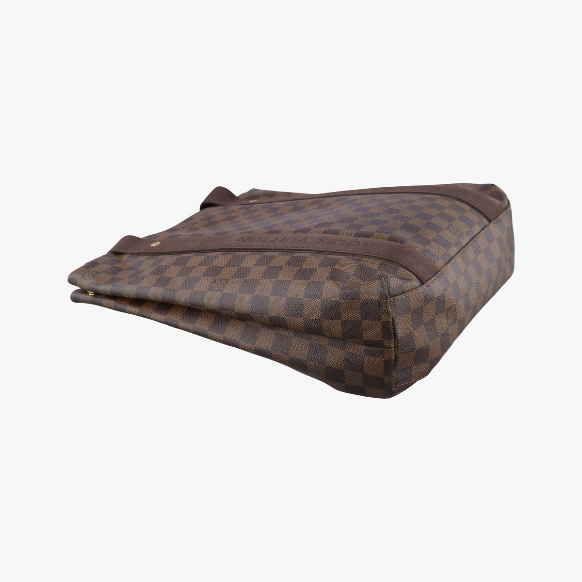 Pre-owned Louis Vuitton Cabas Bobur EBENE Damier Canvas N52006 handbag | stylenewstar
