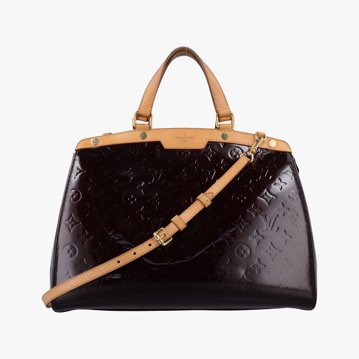 Vintage Louis Vuitton Brea MM AMARANTE Vernis M91619 shoulderbag | stylenewstar
