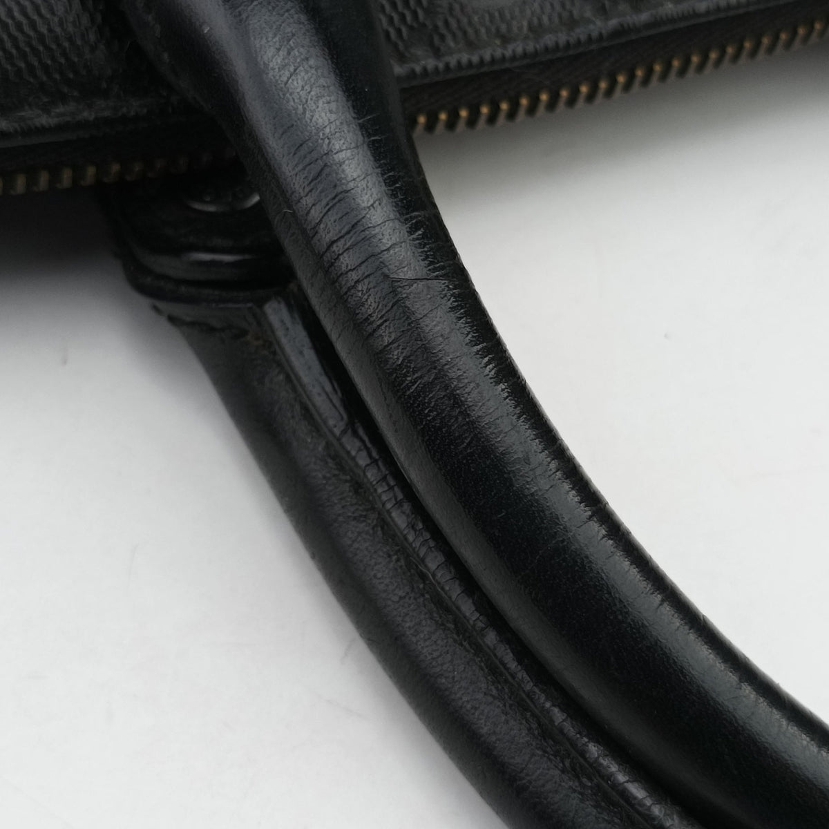 Pre-owned Gucci GG Imprime Briefcase Black PVC coated canvas 201480 handbag | stylenewstar