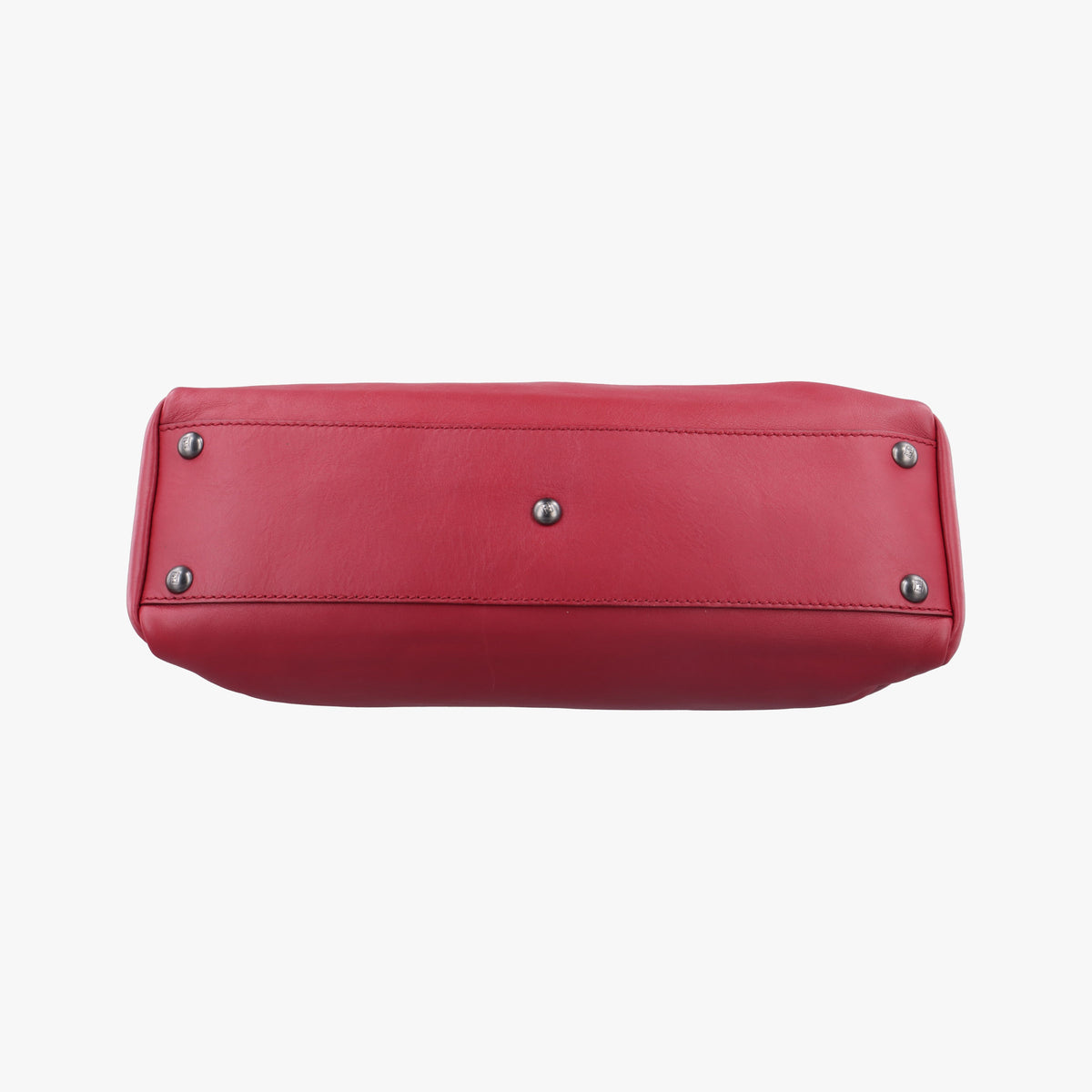 Pre-owned Fendi PEEKABOO Red Leather 8BN226 shoulderbag | stylenewstar