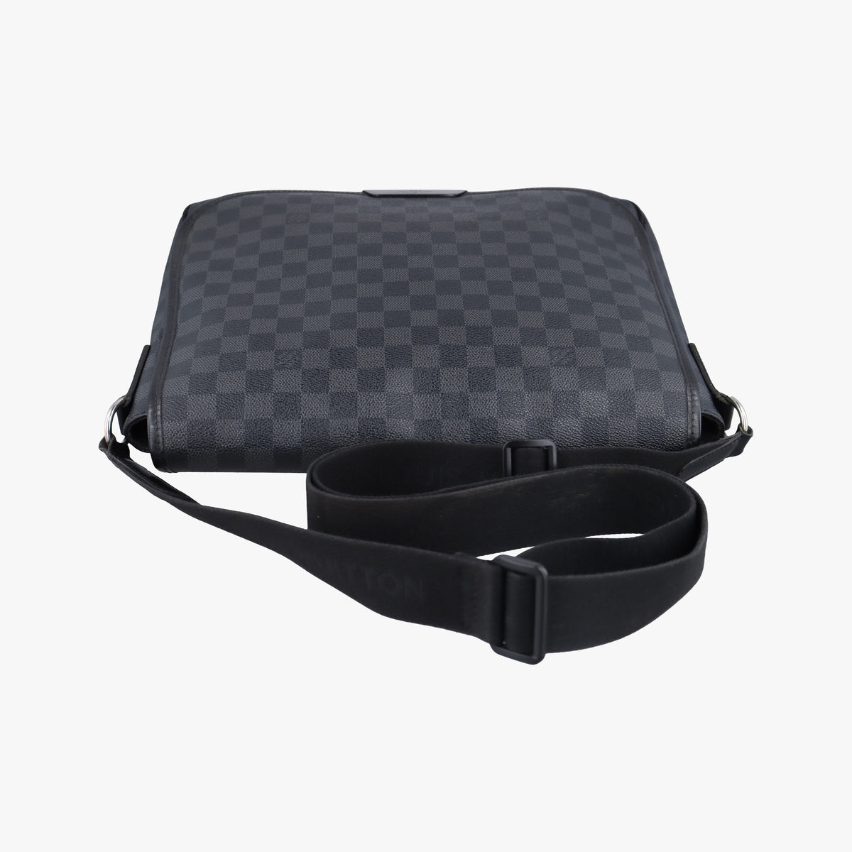 Pre-owned Louis Vuitton DANIEL MM Noir Damier GRAPHITE N58029 shoulderbag | stylenewstar