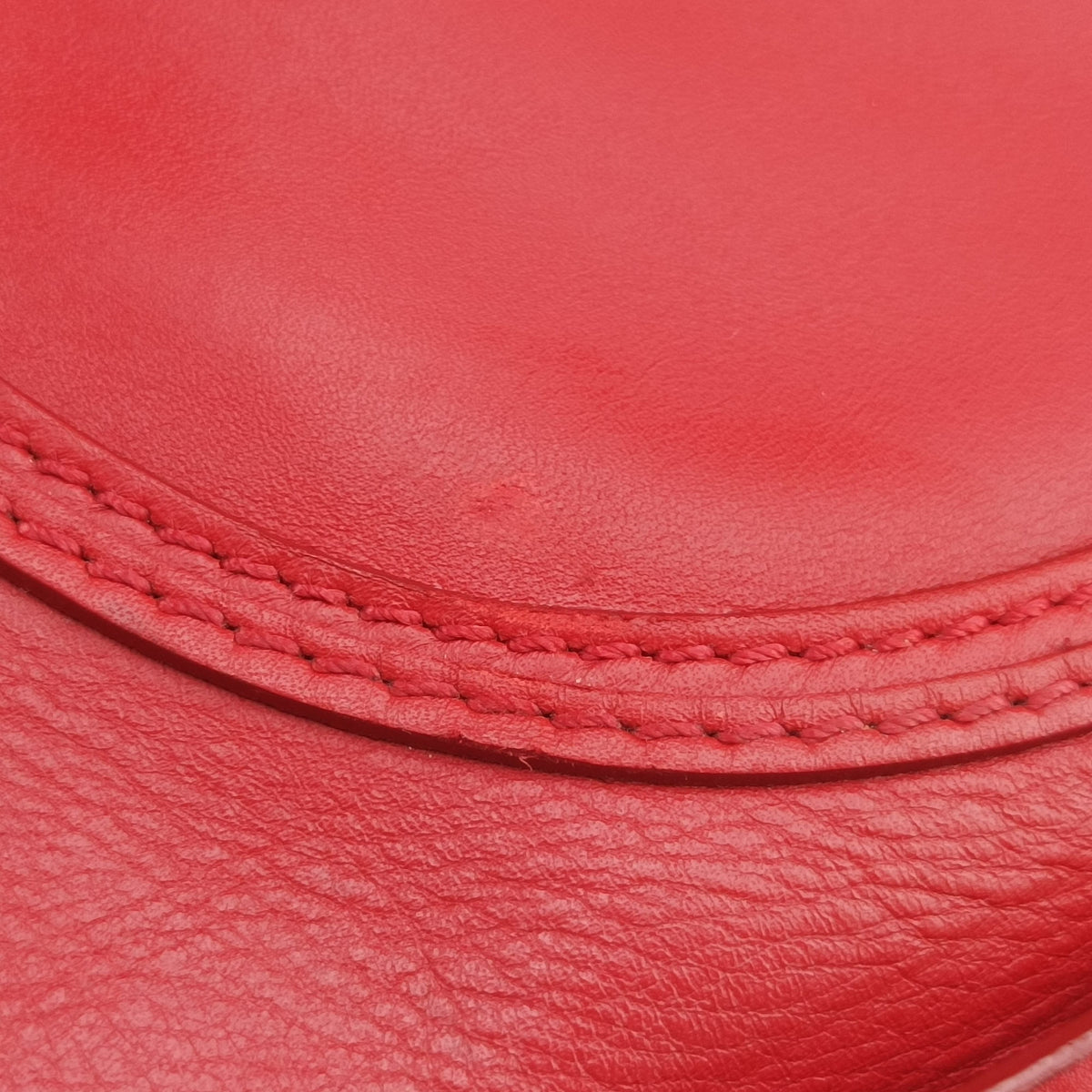 Pre-owned Chloe Mercy Red Leather  shoulderbag | stylenewstar