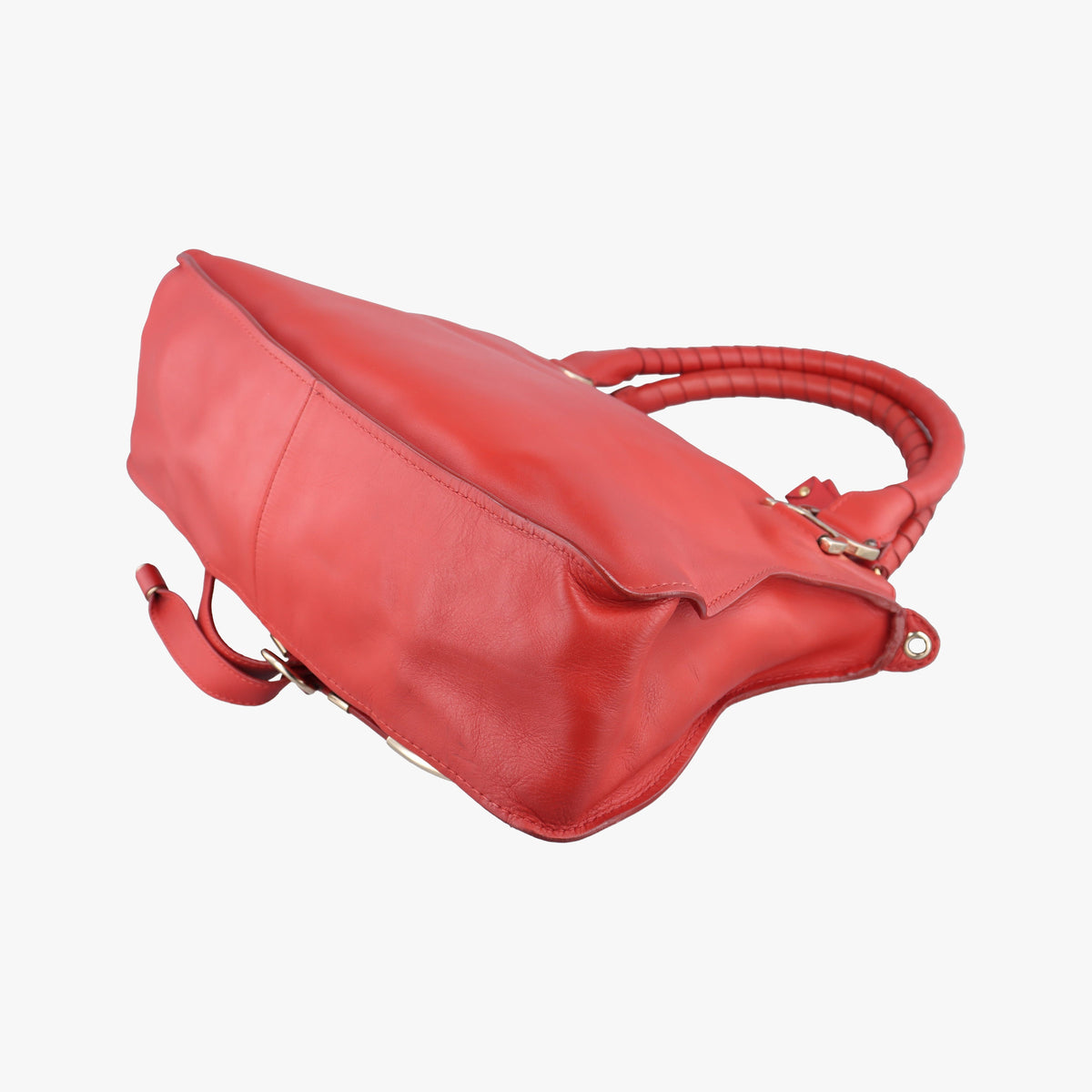 Pre-owned Chloe Mercy Red Leather  shoulderbag | stylenewstar