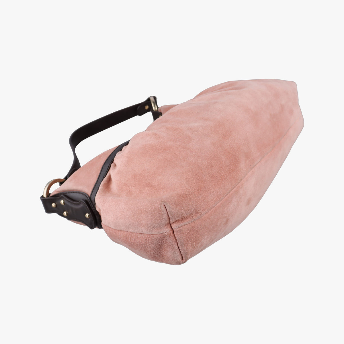 Pre-owned Fendi Chef Pink Suede  handbag | stylenewstar