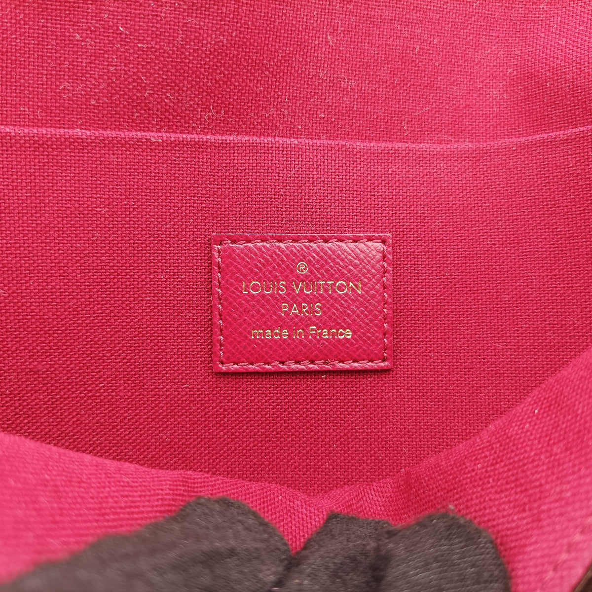 Pre-owned Louis Vuitton Pochette Felicie Brown Monogram Canvas M61276 shoulderbag | stylenewstar