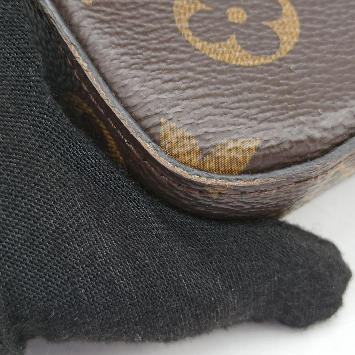 Pre-owned Louis Vuitton Pochette Felicie Brown Monogram Canvas M61276 shoulderbag | stylenewstar