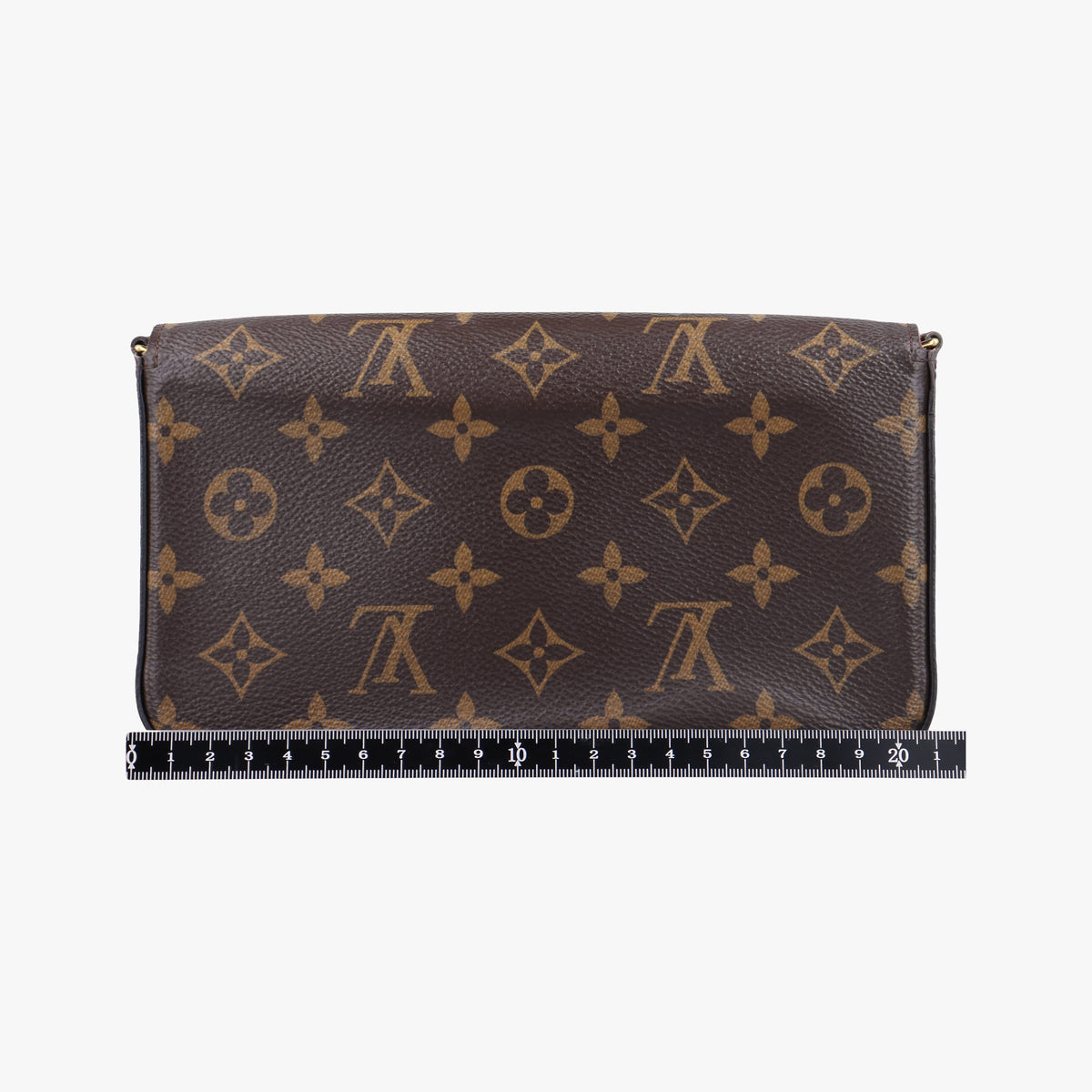 Pre-owned Louis Vuitton Pochette Felicie Brown Monogram Canvas M61276 shoulderbag | stylenewstar