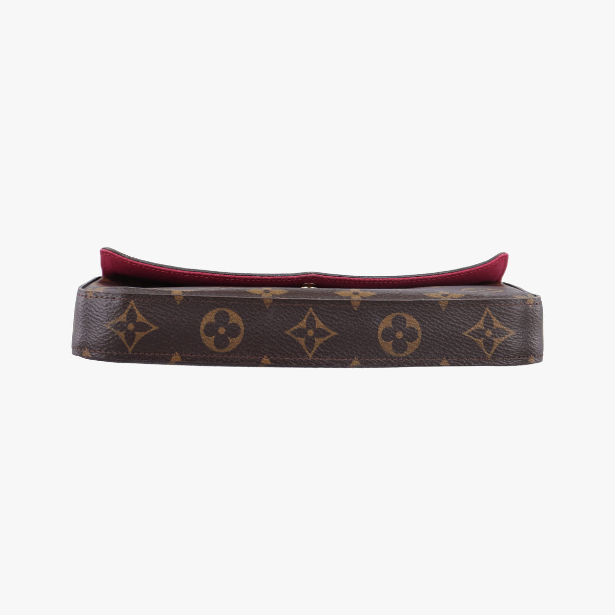 Pre-owned Louis Vuitton Pochette Felicie Brown Monogram Canvas M61276 shoulderbag | stylenewstar