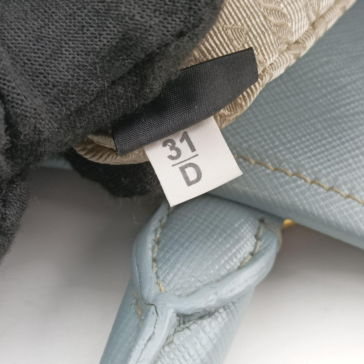 Secondhand Prada Paradigme Lucido Tote Top Handle Blue SAFFIANO　Leather BN2254 shoulderbag | stylenewstar