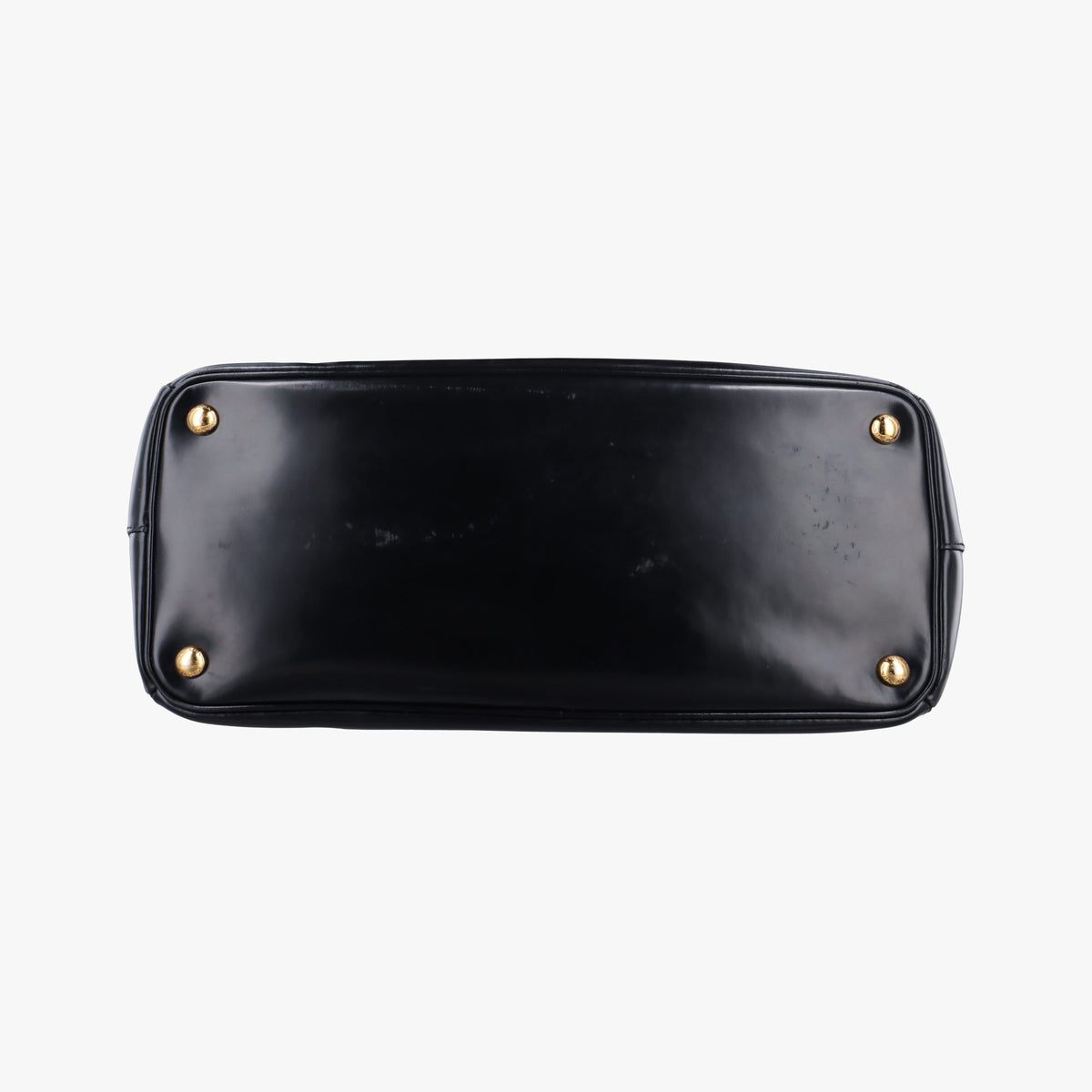 Pre-owned Prada Galleria Black patent 1BA274 handbag | stylenewstar