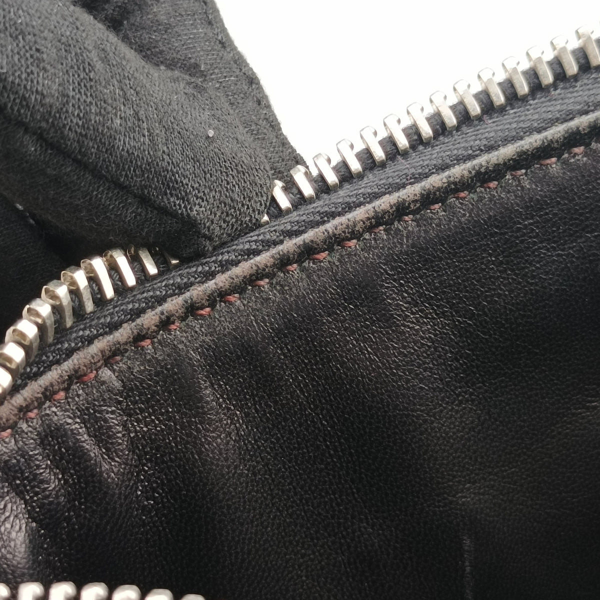 Pre-owned Prada Twin Pocket Winged Tote Black Leather BN2619 handbag | stylenewstar